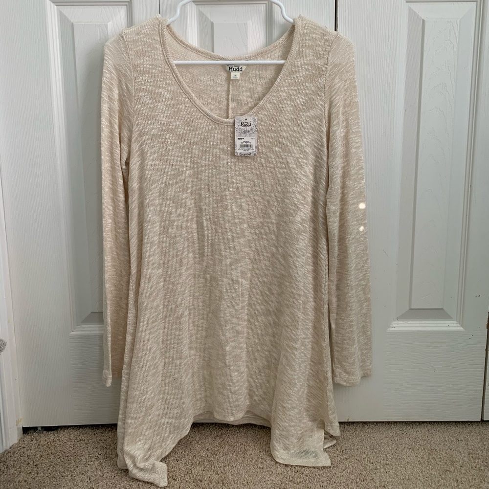 Long Sleeve Off-White Shirt